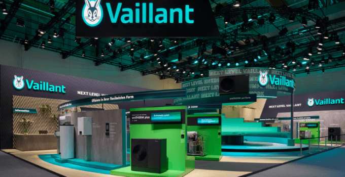 Vaillant ISH Fuarında Yeni Isı Pompası Portföyünü Tanıttı