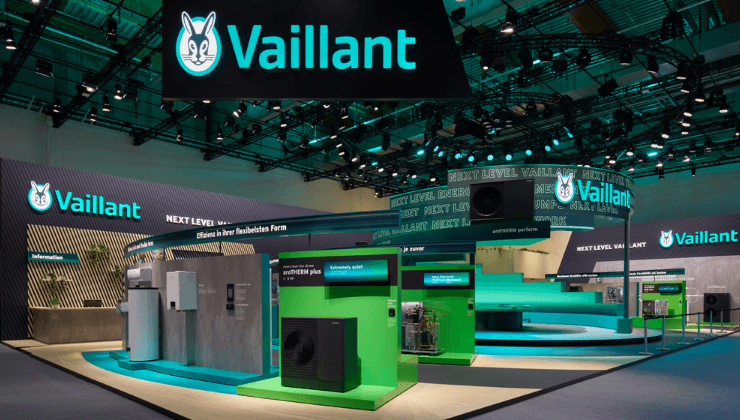 Vaillant ISH Fuarında Yeni Isı Pompası Portföyünü Tanıttı