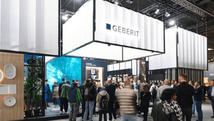 Geberit, Sıhhi Tesisat Teknolojisinin Geleceği Olan Çözümleriyle ISH 2025 Fuarı’nda